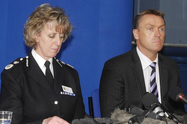 Acting Chief Constable Sue Sim and Detective Chief Superintendent Neil Adamson staged a press conference on Saturday, July 10.