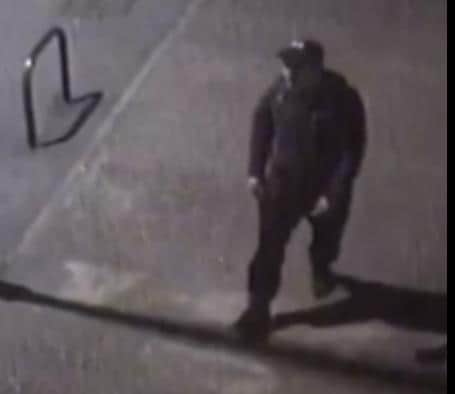 A still from Charmaine Whitlam's CCTV footage which helped to track down Bennett.