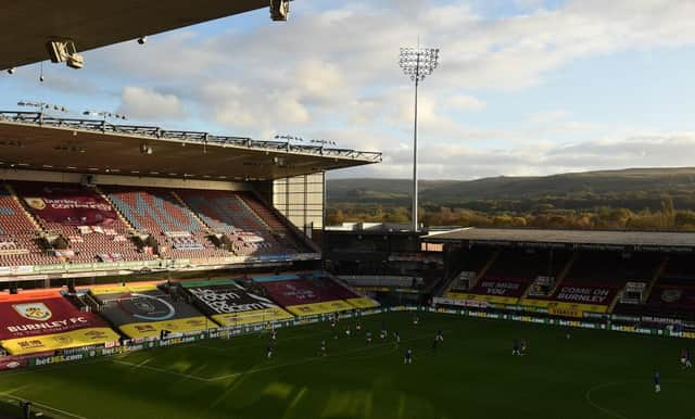 Turf Moor, the home of Burnley Football Club. (Photo by Oli Scarff - Pool/Getty Images)