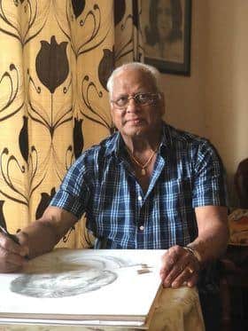 George Cooper, 90, artist.