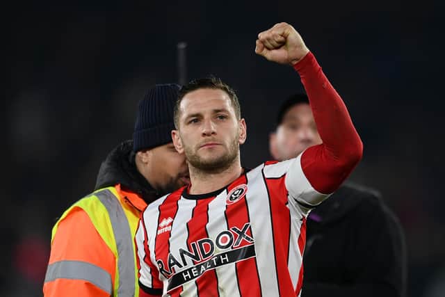 Billy Sharp's last goal in English football was for Sheffield United against Wrexham back in February 2023. (Photo by Michael Regan/Getty Images)
