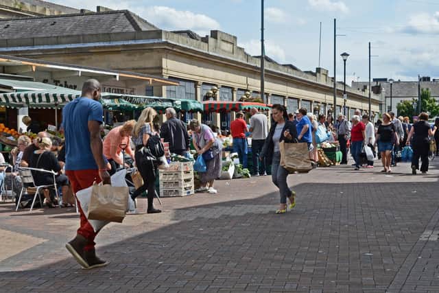 Doncaster Market Place, Doncaster. Many are rightly proud of our tradition as a market town, and our market identity will feature strongly in our bid. Picture: Marie Caley