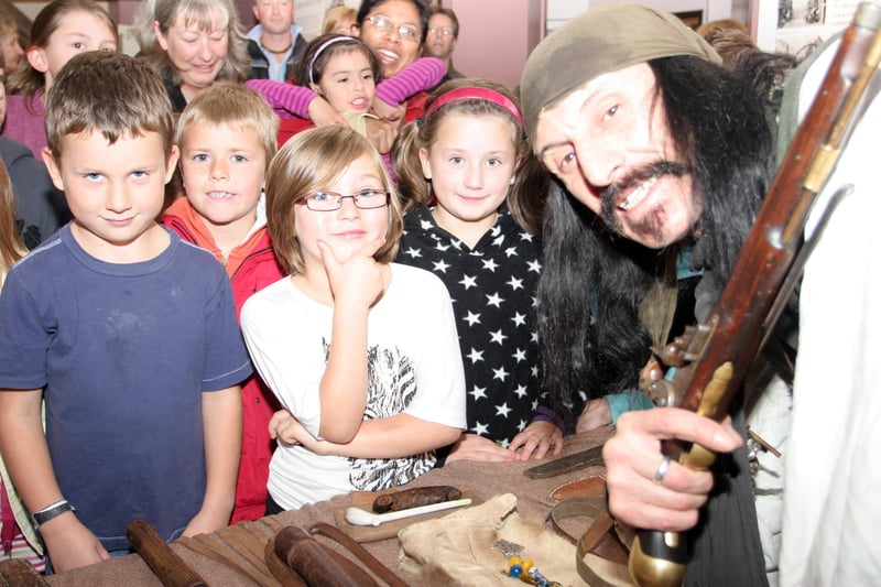 Meeting the Pirate at the Museum  in 2009