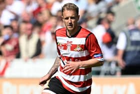 James Coppinger in action in a recent charity match.