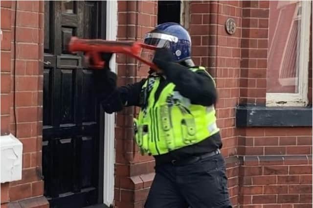 Police made a number of arrests in Doncaster.