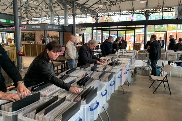 The record fairs have previously been held inside the Wool Market but for social distancing purposes will this time be held outside the Corn Exchange.