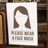 Mandatory mask wearing returned in certain venues as part of the Plan B measures for Covid-19