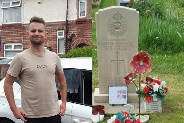 The parents of Bradley Parks have asked for Doncaster Council to take action over multiple thefts and acts of vandalism at their con's grave in Rose Hill Cemetery.