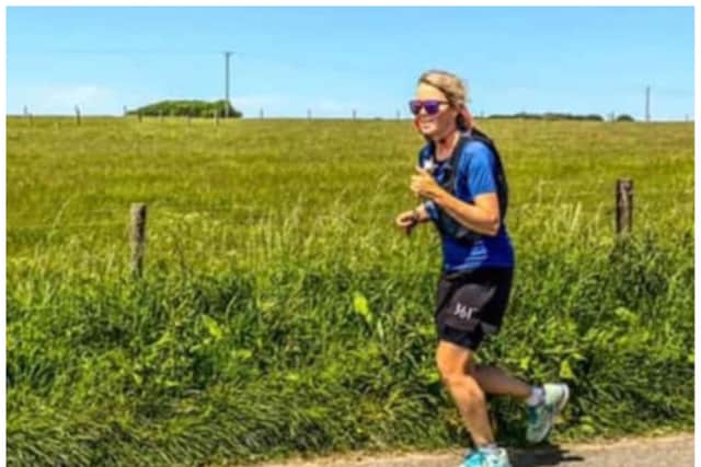Vicky Hogg is set to complete 100 marathons in 100 days.