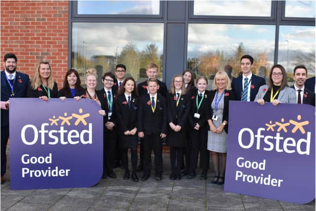 Sir Thomas Wharton Academy was praised in an Ofsted report.