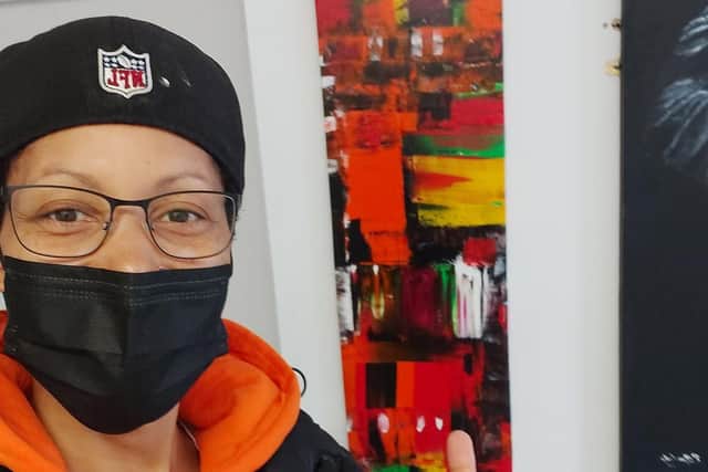 Janet developed a passion for art during the pandemic.
