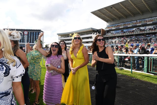 St Leger Festival Ladies Day at Doncaster Racecourse. 8th September 2022. Picture Jonathan Gawthorpe