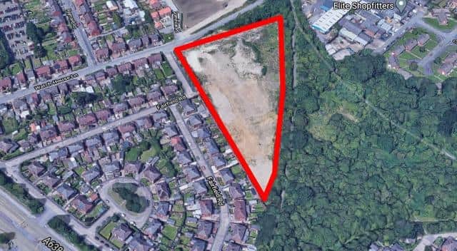 Developers want to build 60 new homes on this plot of land in Bentley
