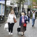 Shoppers on the less busy streets of Doncaster Town centre in October as South Yorkshire entered the Tier-3 restrictions imposed by the government to try to halt the spread of Covid-19