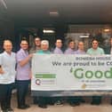Care home staff are celebrating the news
