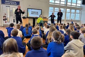 Pupils with Notts Healthcare Resus Team