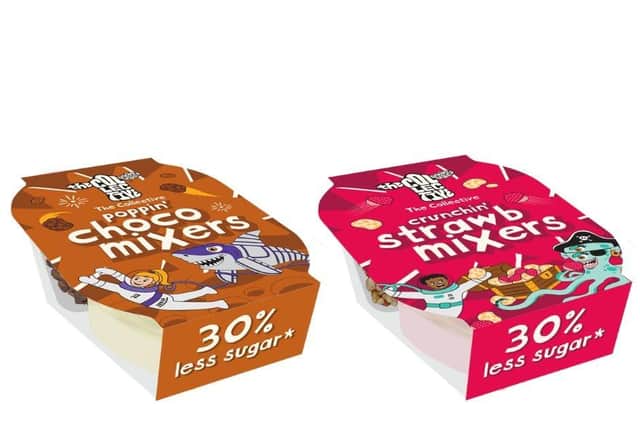 Introducing Mixers, the awesome new kids split pot yoghurt range from The Collective.