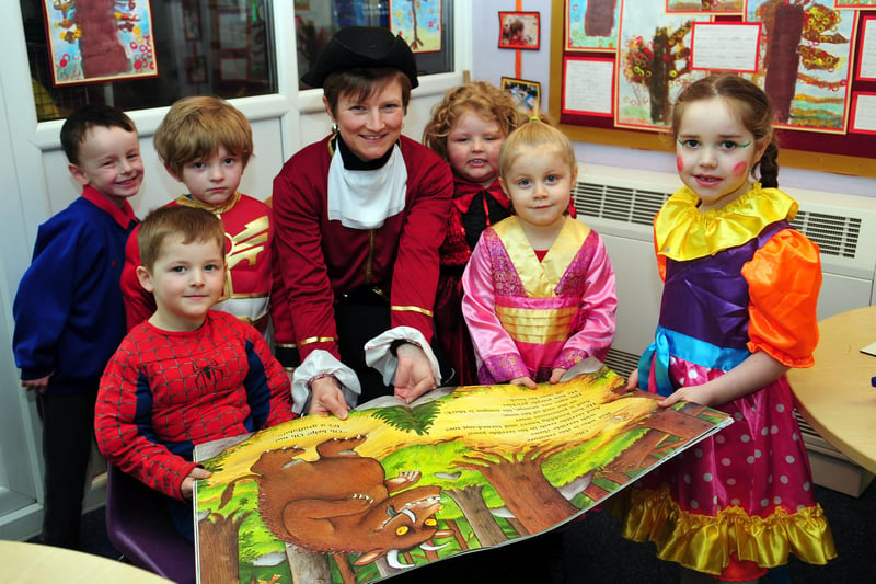 Reception class teacher Andrea Windram looks like she was having great fun with the pupils on a day of dressing up in 2014. Can you tell us more?