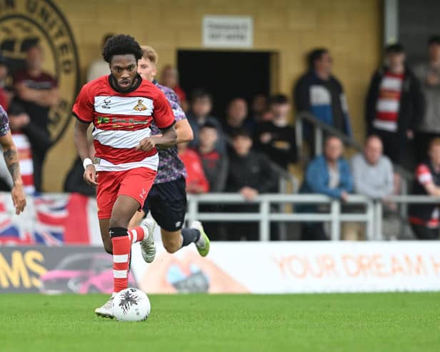 Deji Sotona has joined Doncaster Rovers on a two-year deal.