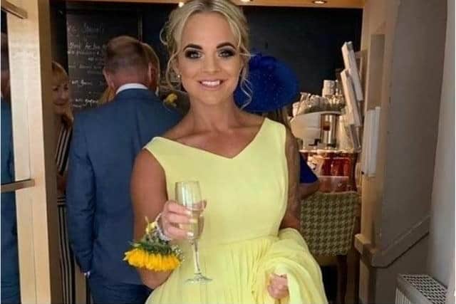 Pictured is Doncaster woman Amy-Leanne Stringfellow, aged 26, who was pronounced dead at Dryden Road, Balby, Doncaster, after she was found critcically injured by emergency services in June.