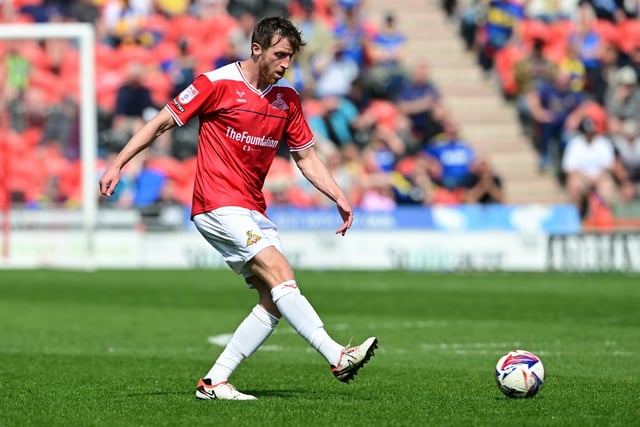 Could possibly be his last game for the club. If it is then he'll bow out in style, with a leader's performance at the back. What a servant he's been for Rovers.