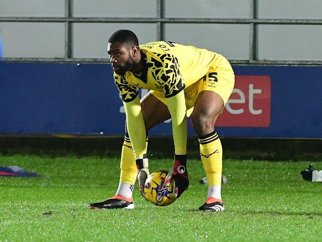 Was rarely troubled by Wimbledon's blunt attack. Finally got his first clean sheet and, crucially, he's yet to be on the losing side for Rovers.