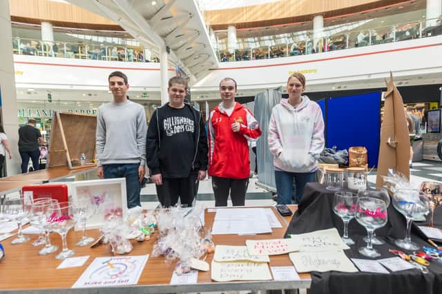 Young Doncaster entrepreneurs at the business fair