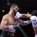 Arslanbek Makhmudov in action GettyImages