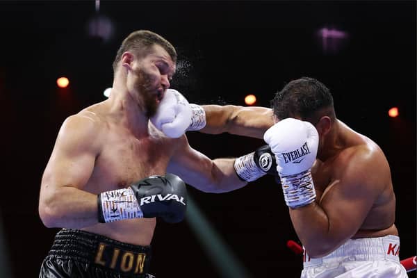 Arslanbek Makhmudov in action GettyImages