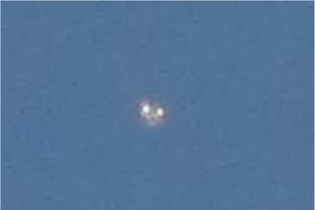 Julie Marley took this photo of a UFO in Askern in 2019.