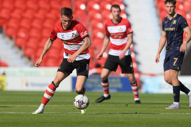 Doncaster Rovers midfielder George Broadbent.