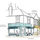 Plans for Stainforth which were submitted as part of its successful bid for Town Deal funding.