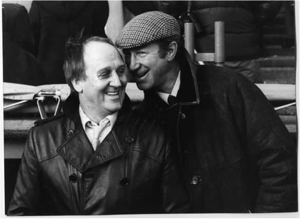 Maurice Setters (left) with Jack Charlton during the pair's reign at Sheffield Wednesday.