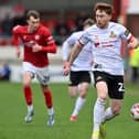 Jack Senior went off injured in the win against Colchester on Easter Monday.