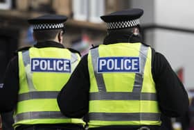 Stock image of Police Scotland