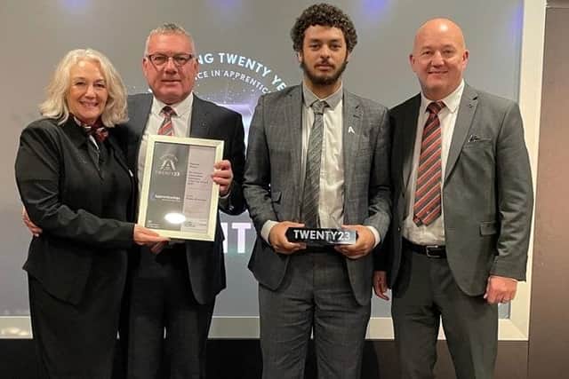 The award evening.