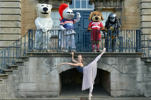 The Royal Ballet is partnering with Cast and Doncaster Council to get Doncaster Dancing. Royal Ballet dancer and Doncaster local Charlotte Tonkinson at Cusworth hall.