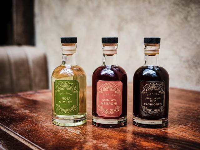 Buy the the India Gimlet, Sonia’s Negroni, or the Old-Fashioned separately, or get all three.
The Permit Room Bottled Cocktails £14 each or £38 for the set Dishoom (store.dishoom.com)