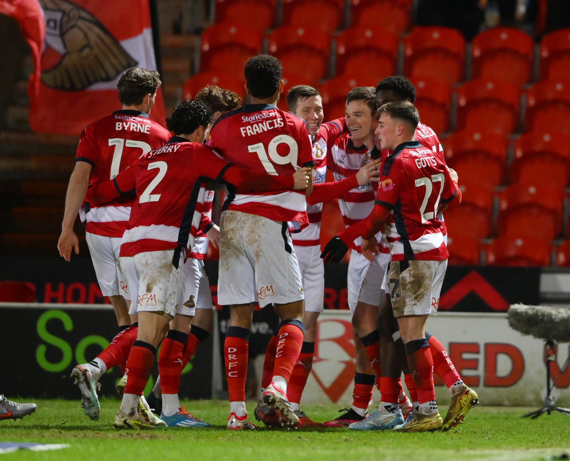 Doncaster Rovers stehen nach kurzer Verschnaufpause vor einem ...