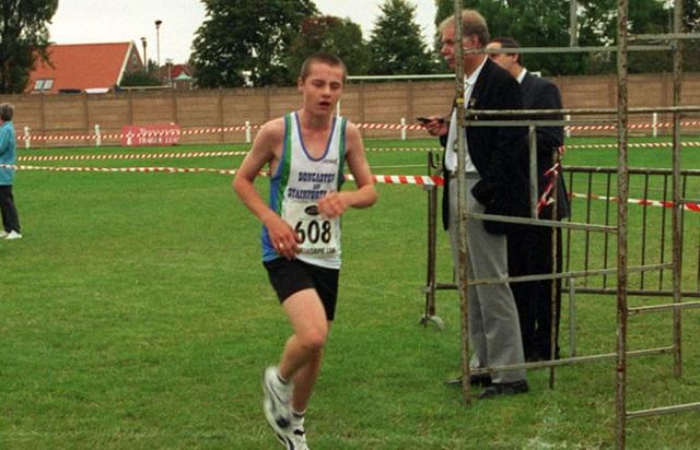 Jamie Smith won a fun run in Armthorpe in 1998.