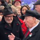 George Galloway and Arthur Scargill attended a 40th anniversary parade to mark the Miners' Strike in Doncaster. (Photo: George Galloway).