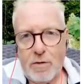 Former television presenter Alan Bentley.