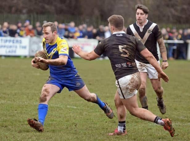 Bentley in Challenge Cup action earlier this year.