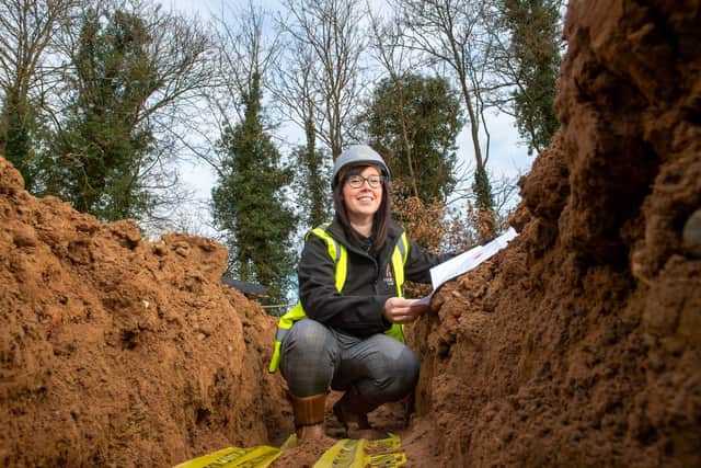 Services engineer Emma Spotwood