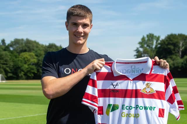Doncaster Rovers have signed centre-back Adam Long. Photo: Heather King/DRFC.