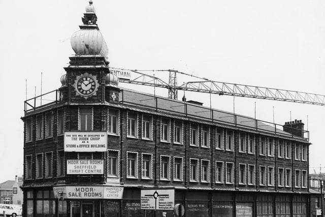 Newton Chambers Ltd., (Newton House) site, junction of Furnival Street and Moorhead, 1969