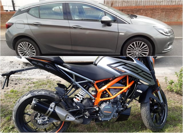 Police have seized both these vehicles.