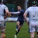 Russell Bennett kicked four conversions for Doncaster Knights in the second-half fightback at Newcastle Falcons (Picture: Jonathan Gawthorpe)