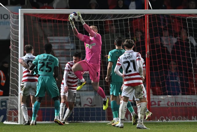 Made a brilliant save to deny Andy Cook his 20th goal of the season from a second-half header. Hard to attribute blame for the goal at first viewing, made several good saves before that point.