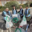 The management team at Lakeside Village Outlet Shopping in Doncaster who took part in a litter pick as part of The Great British Spring Clean and Great Big School Clean 2025.